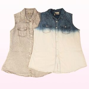 Passport Women Soft Vests Blue/White & Gray